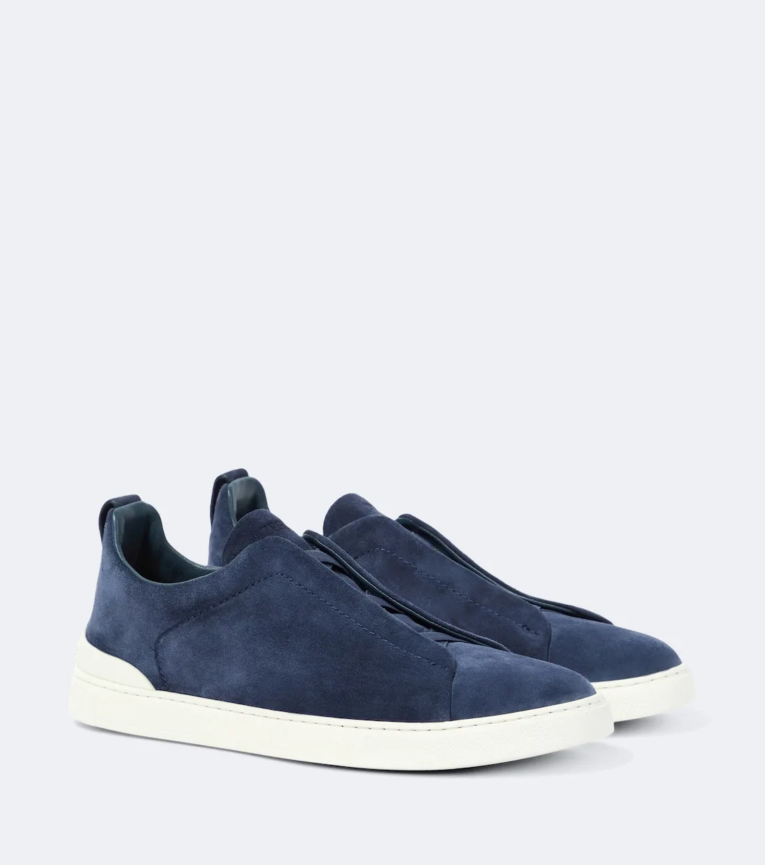 Zegna Triple Stitch Sneakers aus Wildleder